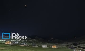 ماه‌گرفتگی در آسمان ایران