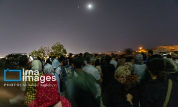 ماه‌گرفتگی در آسمان ایران