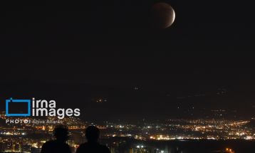 ماه‌گرفتگی در آسمان ایران