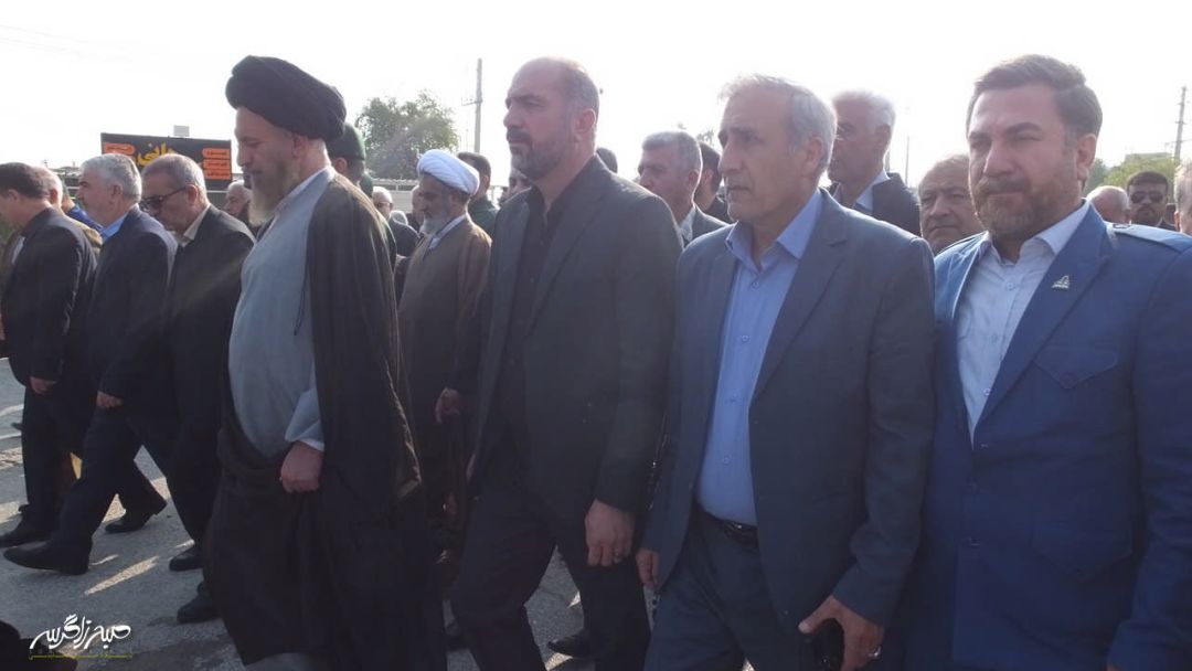 تصاویری متفاوت از تشییع «شهدای امنیت» در گچساران