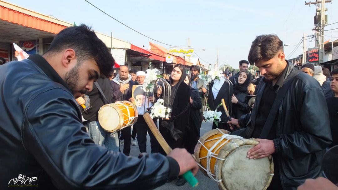 تصاویری متفاوت از تشییع «شهدای امنیت» در گچساران