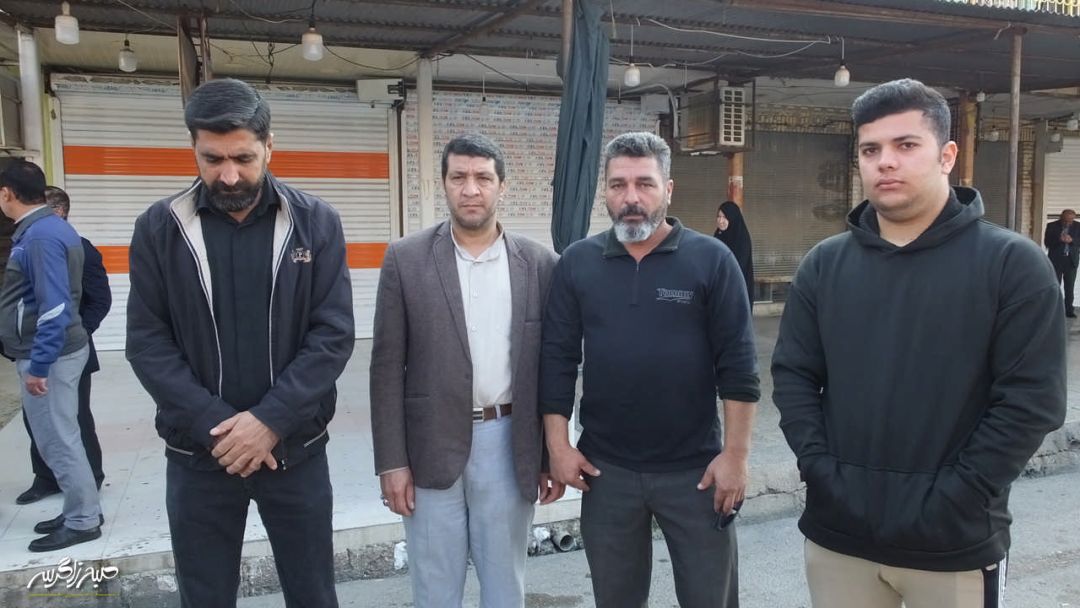 تصاویری متفاوت از تشییع «شهدای امنیت» در گچساران