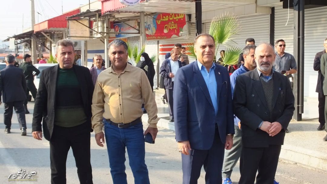 تصاویری متفاوت از تشییع «شهدای امنیت» در گچساران