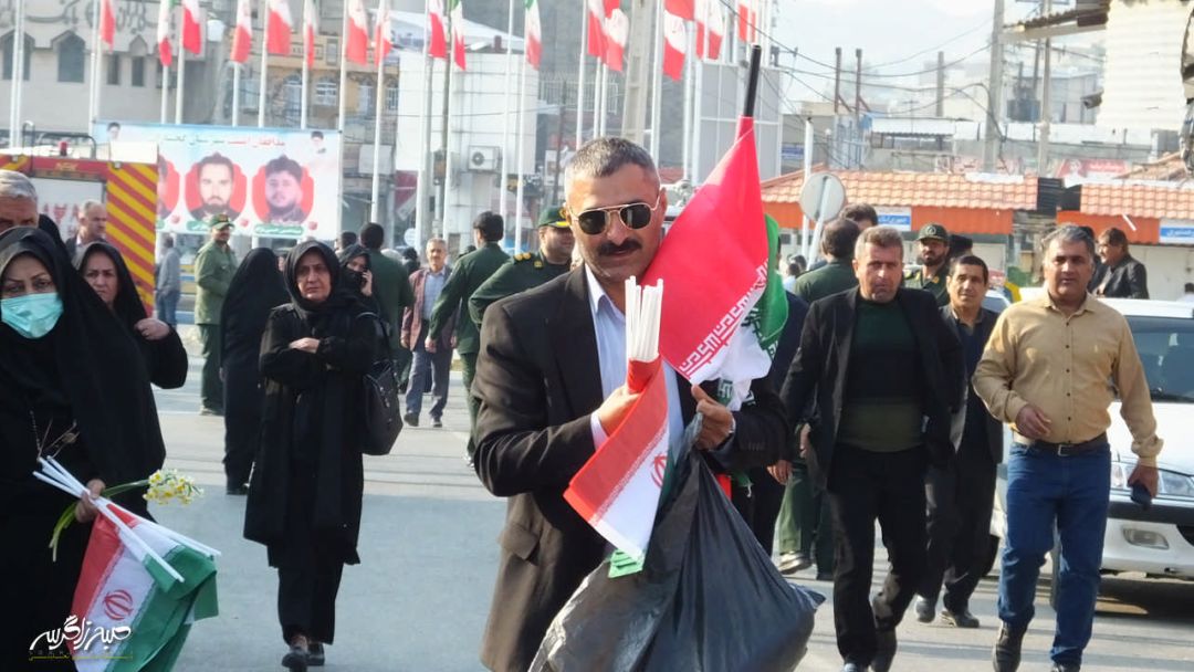 تصاویری متفاوت از تشییع «شهدای امنیت» در گچساران