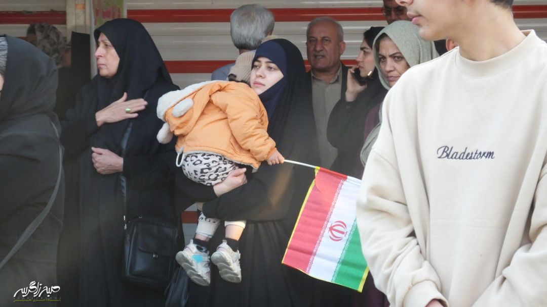 تصاویری متفاوت از تشییع «شهدای امنیت» در گچساران