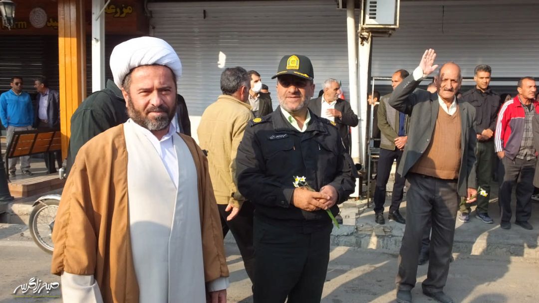 تصاویری متفاوت از تشییع «شهدای امنیت» در گچساران