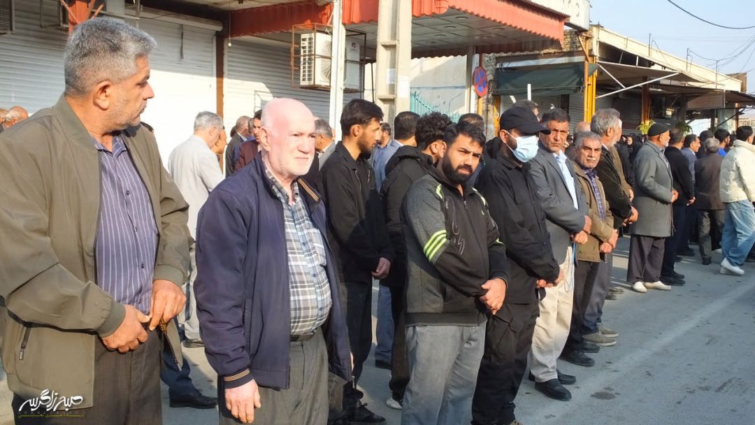 تصاویری متفاوت از تشییع «شهدای امنیت» در گچساران