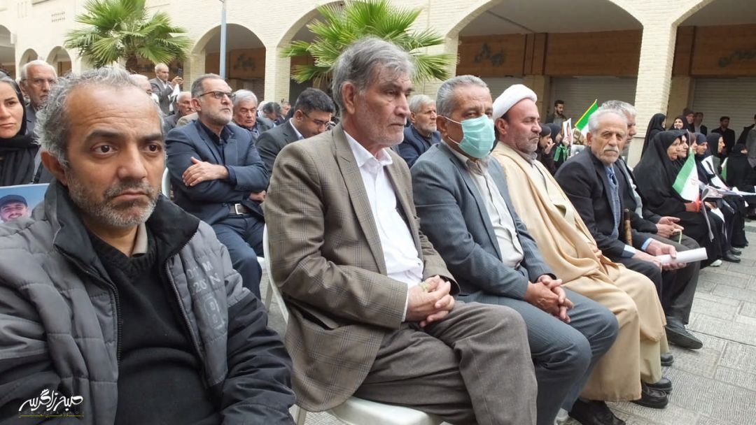 تجمع مردم گچساران در محکومیت تروریست‌ها+ تصاویر