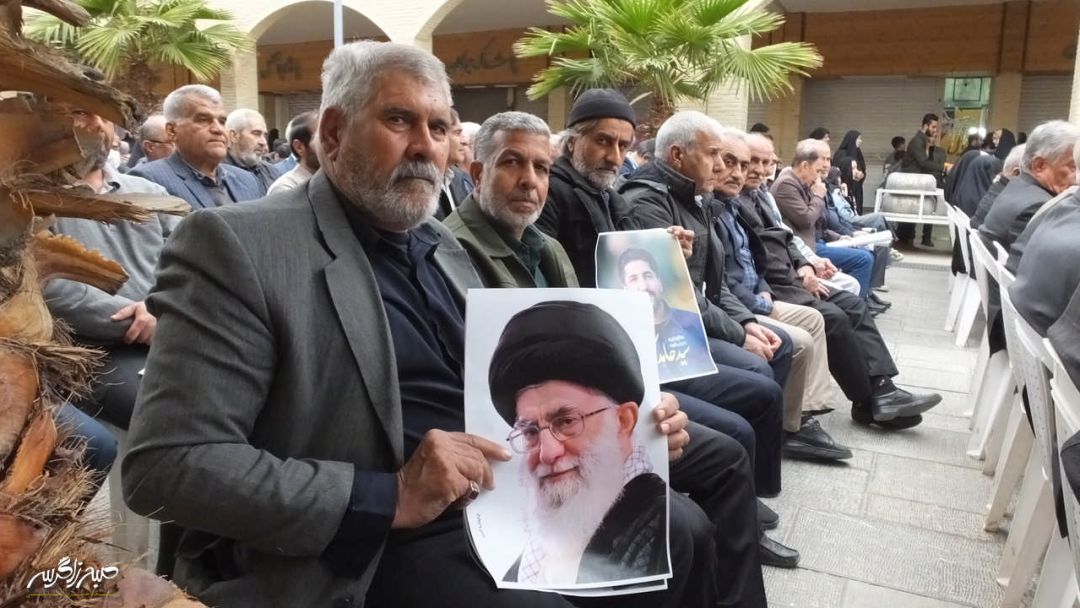 تجمع مردم گچساران در محکومیت تروریست‌ها+ تصاویر