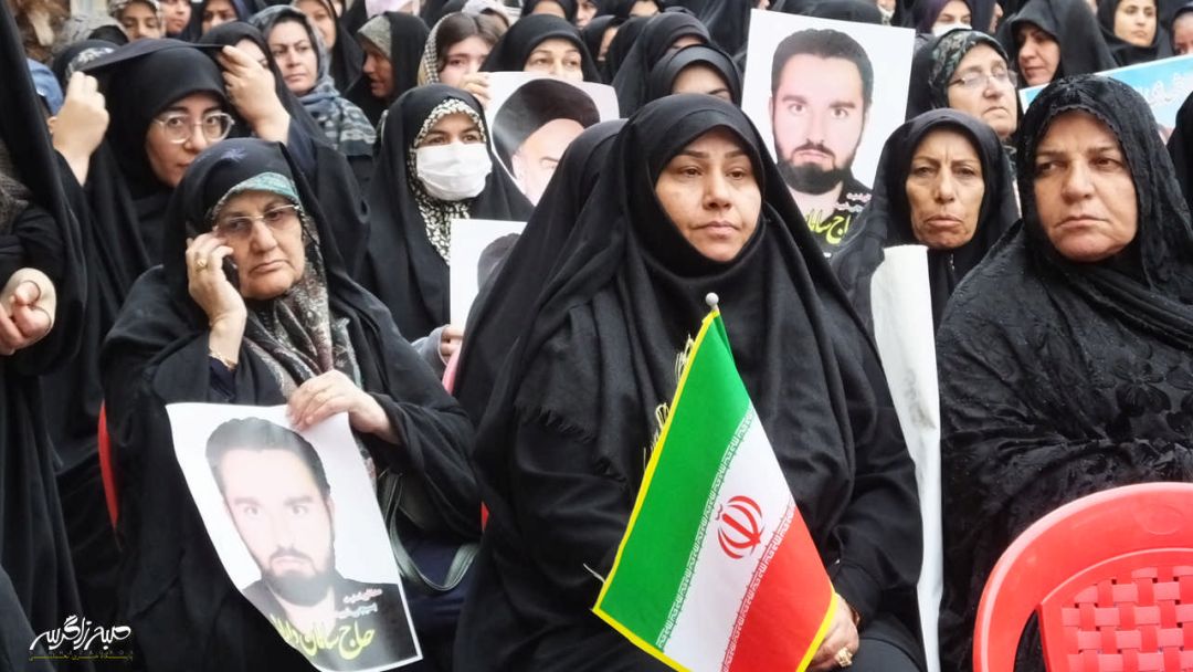 تجمع مردم گچساران در محکومیت تروریست‌ها+ تصاویر