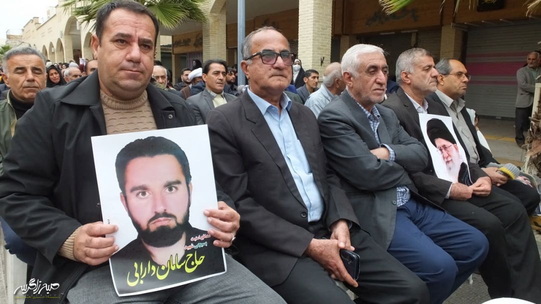 تجمع مردم گچساران در محکومیت تروریست‌ها+ تصاویر