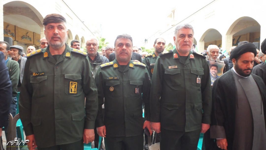 تجمع مردم گچساران در محکومیت تروریست‌ها+ تصاویر