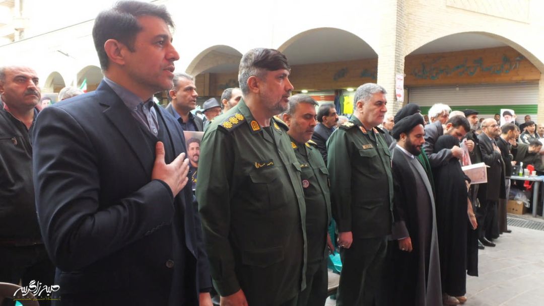 تجمع مردم گچساران در محکومیت تروریست‌ها+ تصاویر