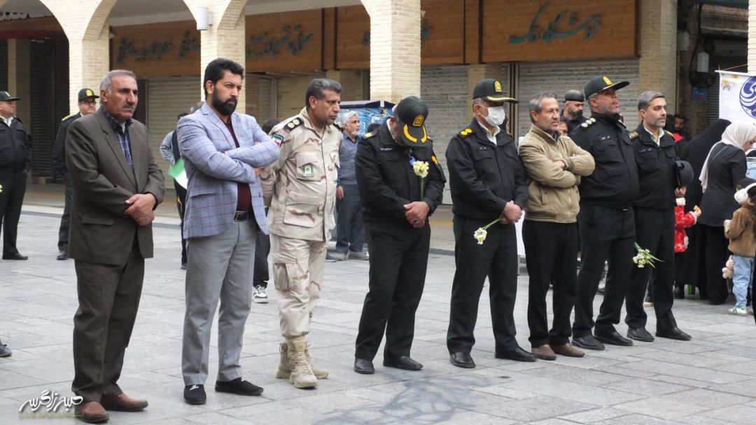 تجمع مردم گچساران در محکومیت تروریست‌ها+ تصاویر