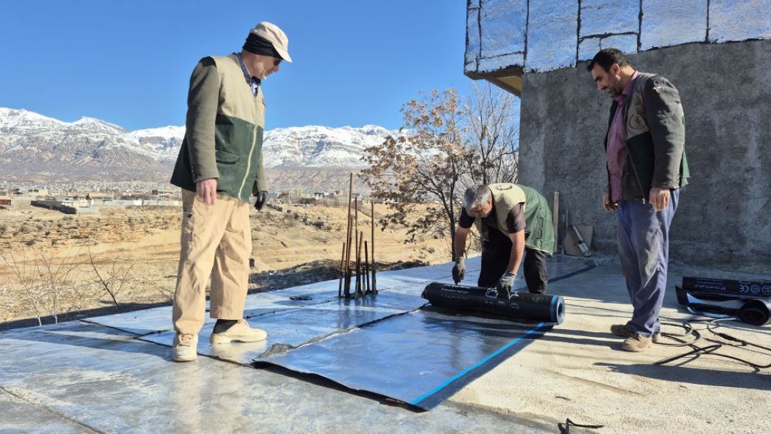 دستان مهربان جهادگران گرمابخش خانه محرومان