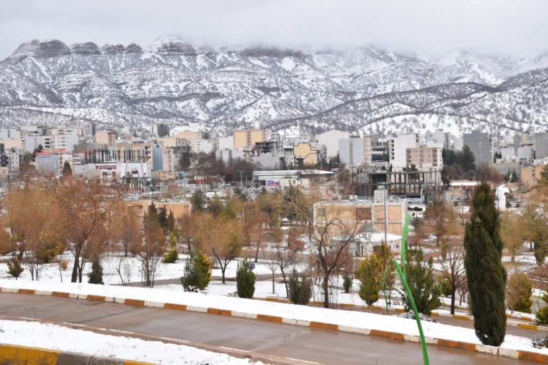 یاسوج در آغوش برف+تصاویر