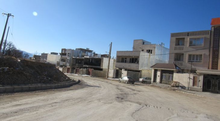 جاده بام یاسوج را آب برد