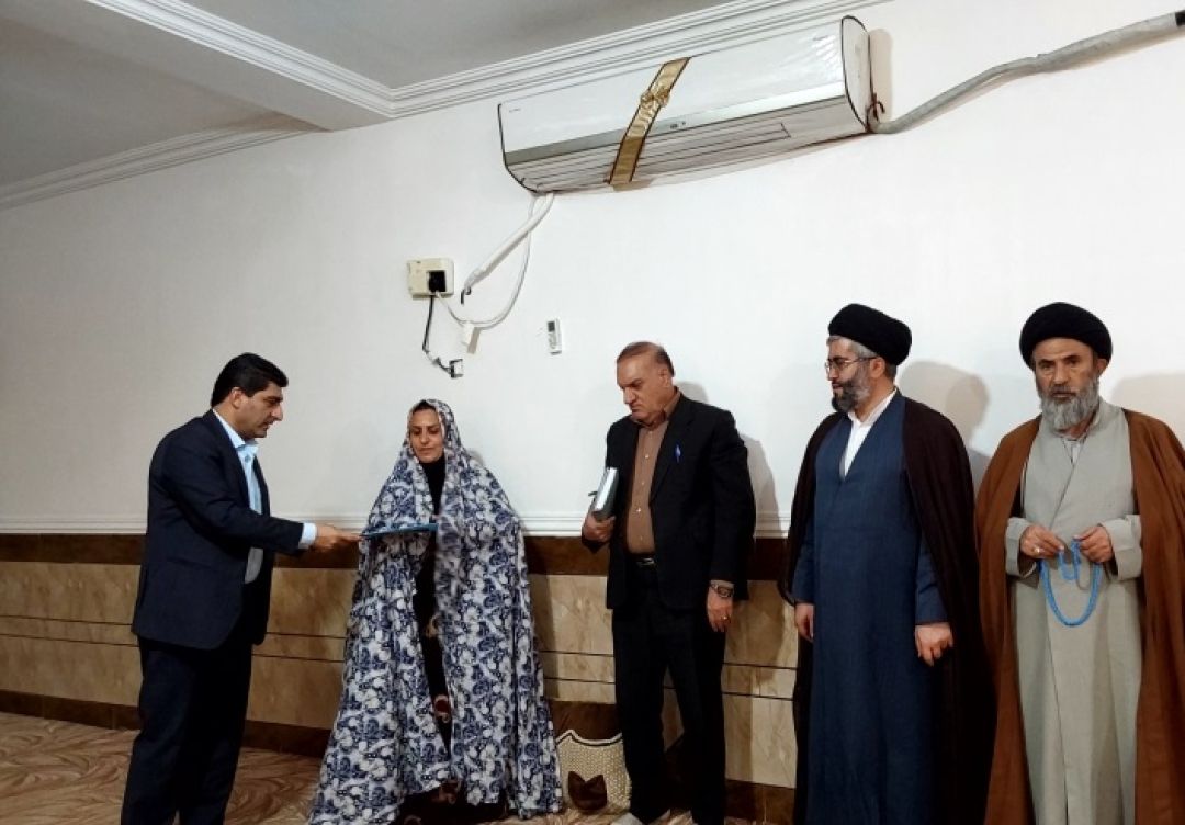 ابلاغ سلام رهبر معظم انقلاب به جانبازان لنده‌ای