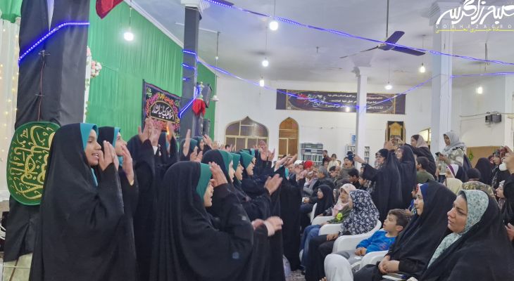 قدیس لاله‌ها؛ نونهالان با نام عباس(ع) می‌خوانند