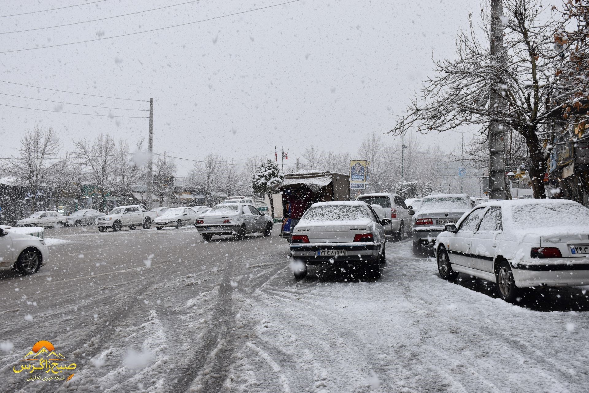 بهمن، قلم‌موی سپیدش را بر بوم یاسوج کشید