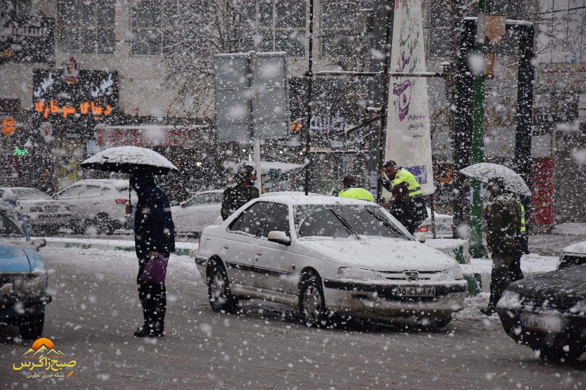 بهمن، قلم‌موی سپیدش را بر بوم یاسوج کشید