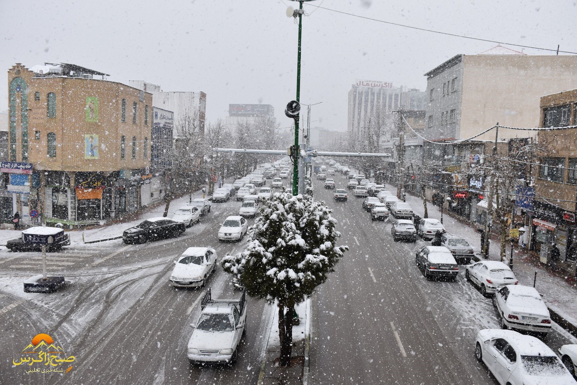 بهمن، قلم‌موی سپیدش را بر بوم یاسوج کشید