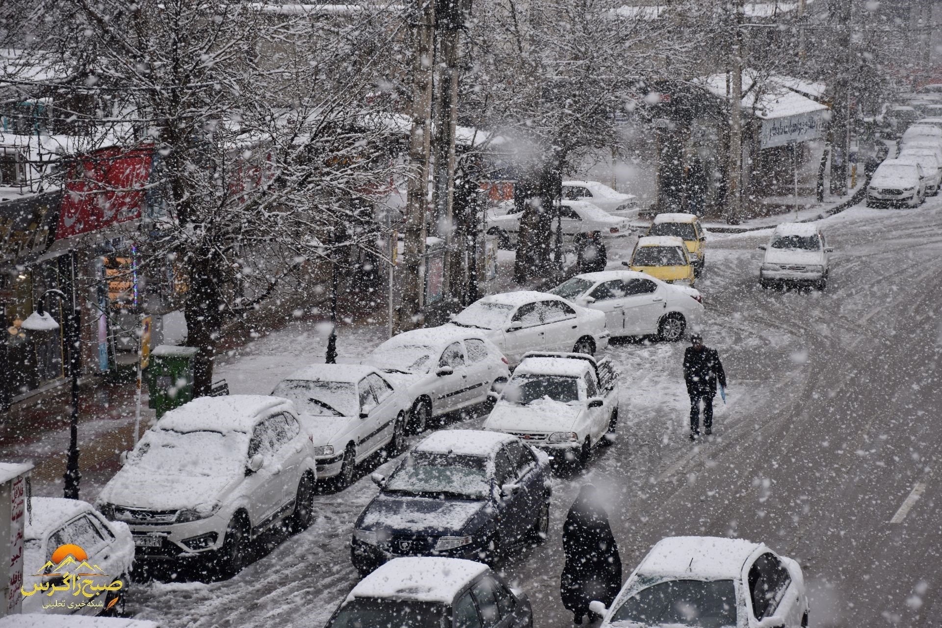 بهمن، قلم‌موی سپیدش را بر بوم یاسوج کشید