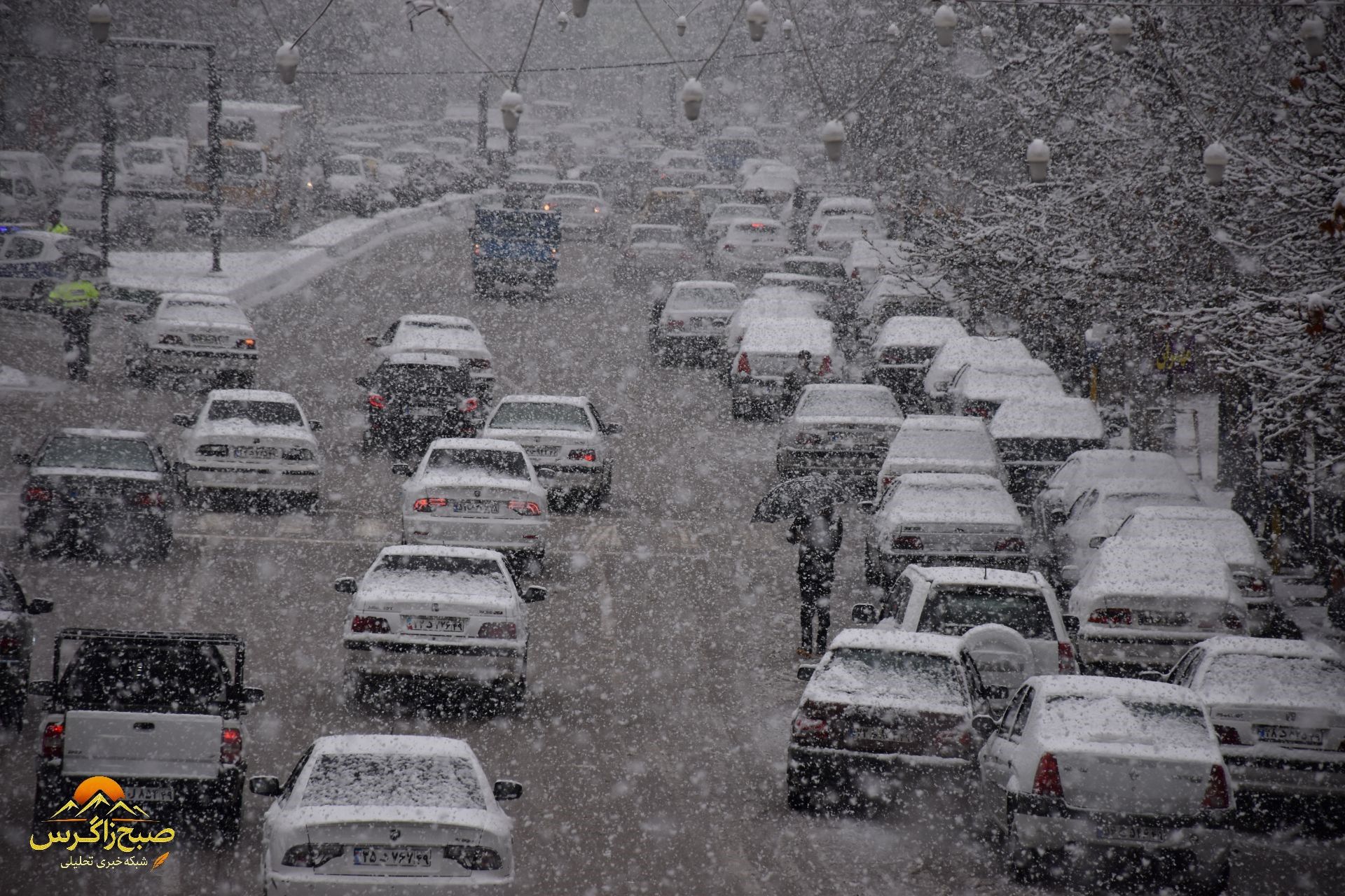 بهمن، قلم‌موی سپیدش را بر بوم یاسوج کشید