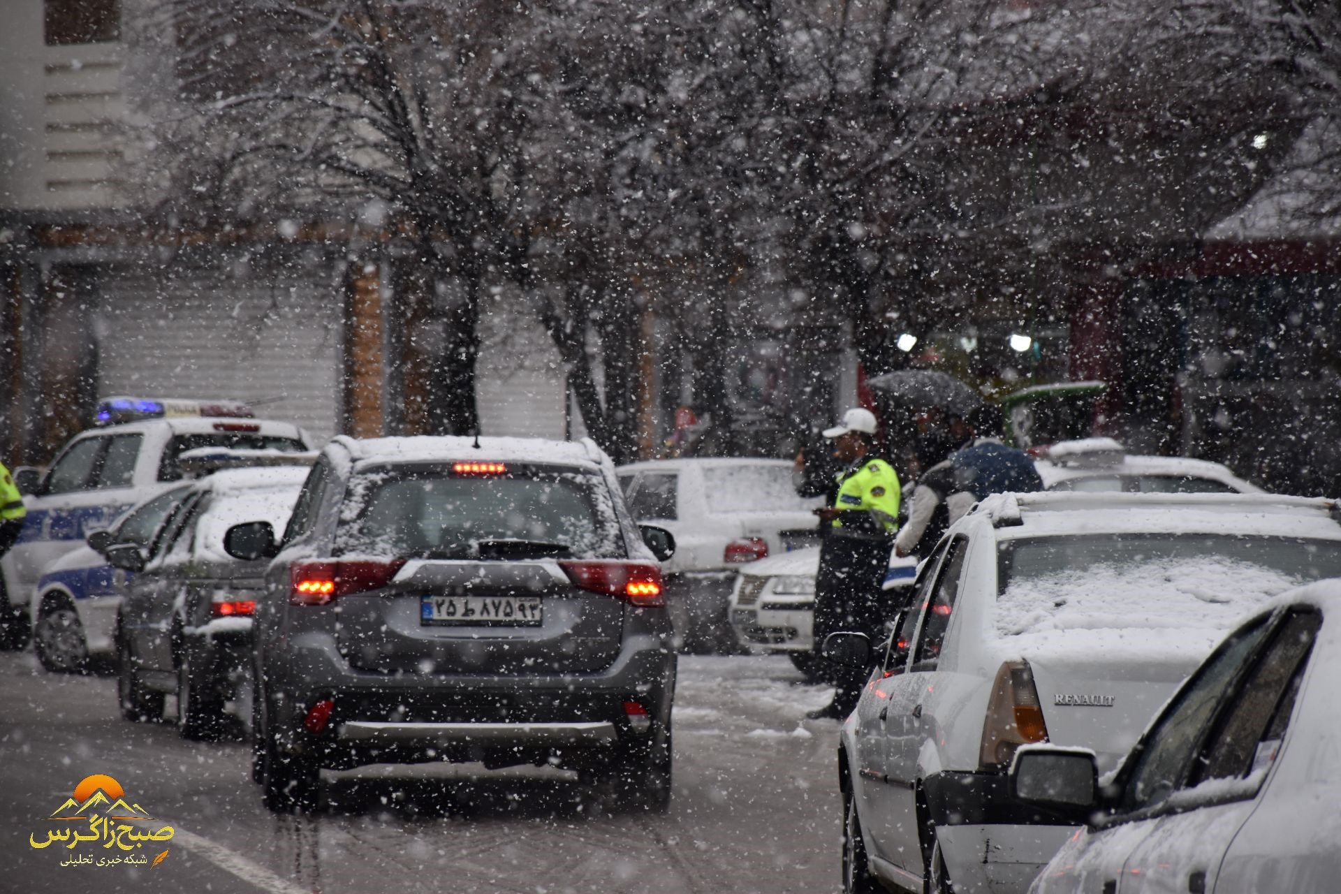 بهمن، قلم‌موی سپیدش را بر بوم یاسوج کشید
