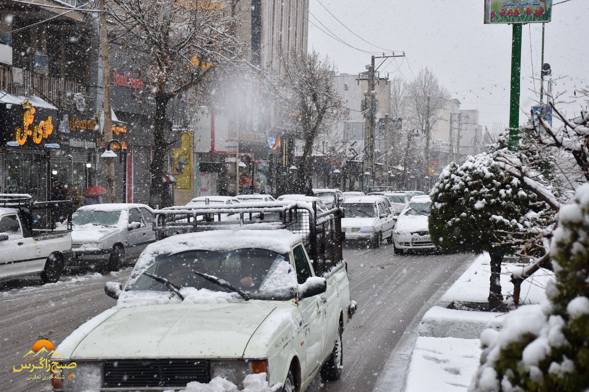 بهمن، قلم‌موی سپیدش را بر بوم یاسوج کشید