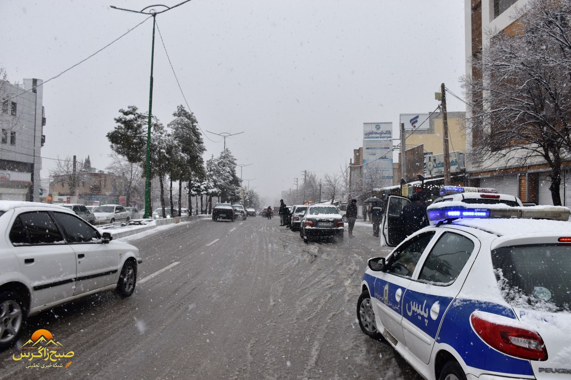 بهمن، قلم‌موی سپیدش را بر بوم یاسوج کشید