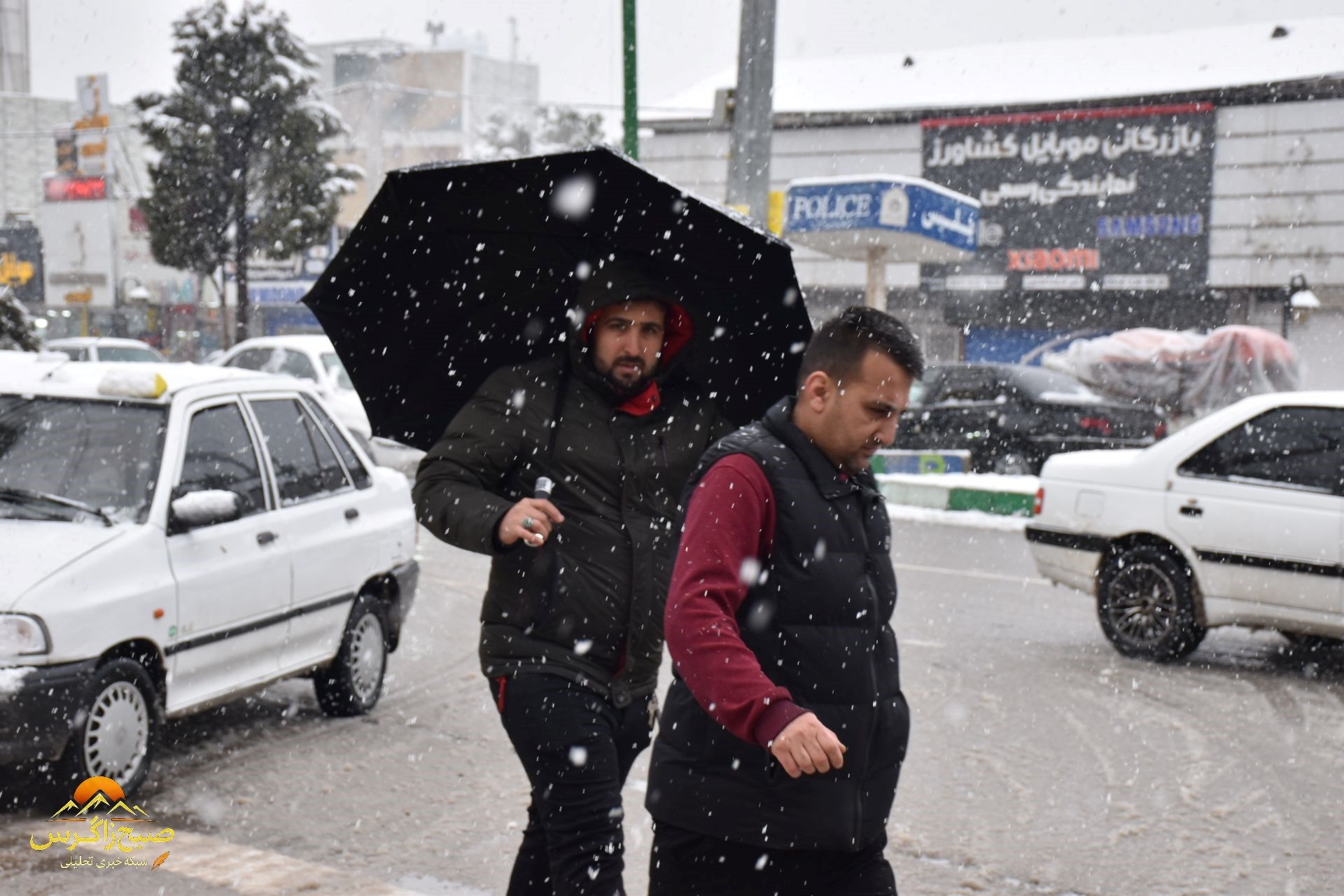 بهمن، قلم‌موی سپیدش را بر بوم یاسوج کشید