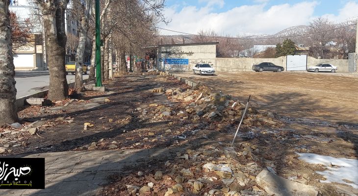 دلیل روند کند تعریض‌سازی خیابان جمهوری یاسوج