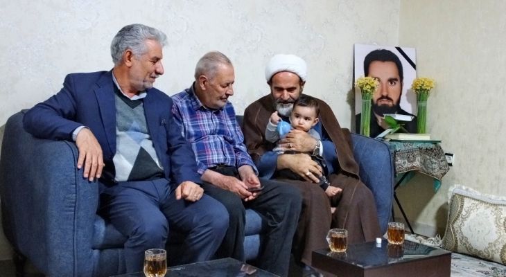 تجدید میثاق مسئولان با خانواده‌های شهدای امنیت گچساران