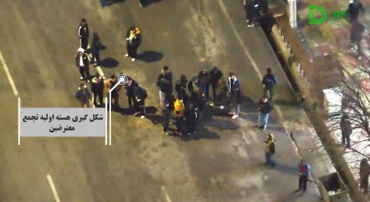 عملیات دستگیری آشوبگران توسط سازمان اطلاعات سپاه فتح