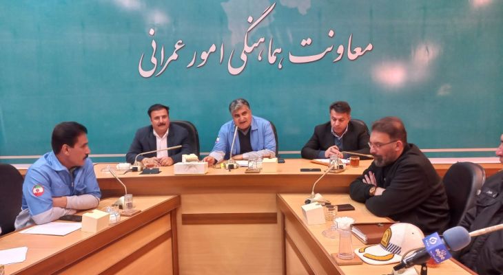 آمادگی مديريت بحران استان برای بارندگی‌ پیش‌رو