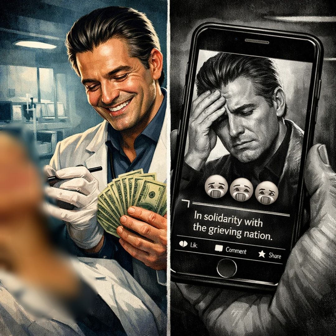 سیاه‌پوشی اینستاگرامی پزشک یاسوجی همزمان با تزریق ژل!