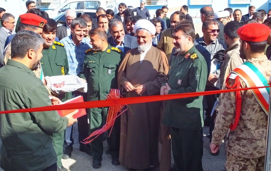 ساختمان جدید فرماندهی سپاه ناحیه گچساران افتتاح شد