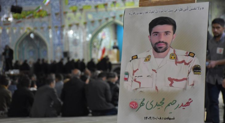 اربعین شهید «مجیدی‌مهر» در یاسوج برگزار شد+ تصاویر