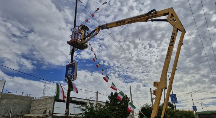 شکوه انقلاب در خیابان‌های دهدشت