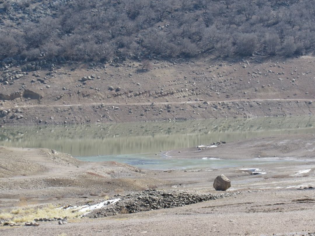 برف، نجات‌بخش سد شاه‌قاسم شد