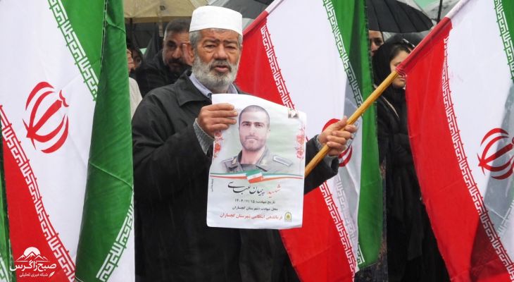 تشییع باشکوه شهید مدافع وطن صحنه‌ای ماندگار آفرید