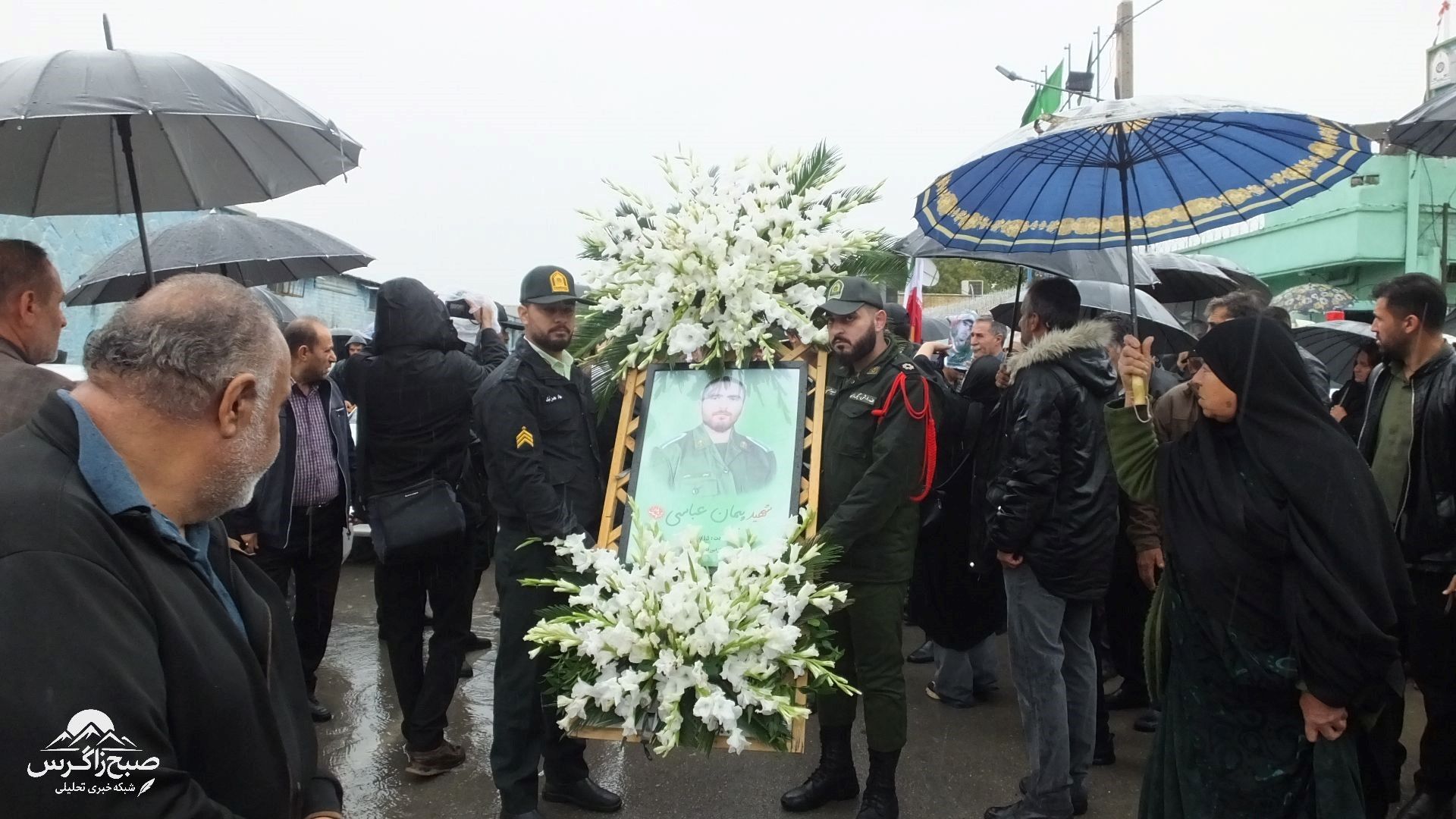 تشییع باشکوه شهید مدافع وطن صحنه‌ای ماندگار آفرید