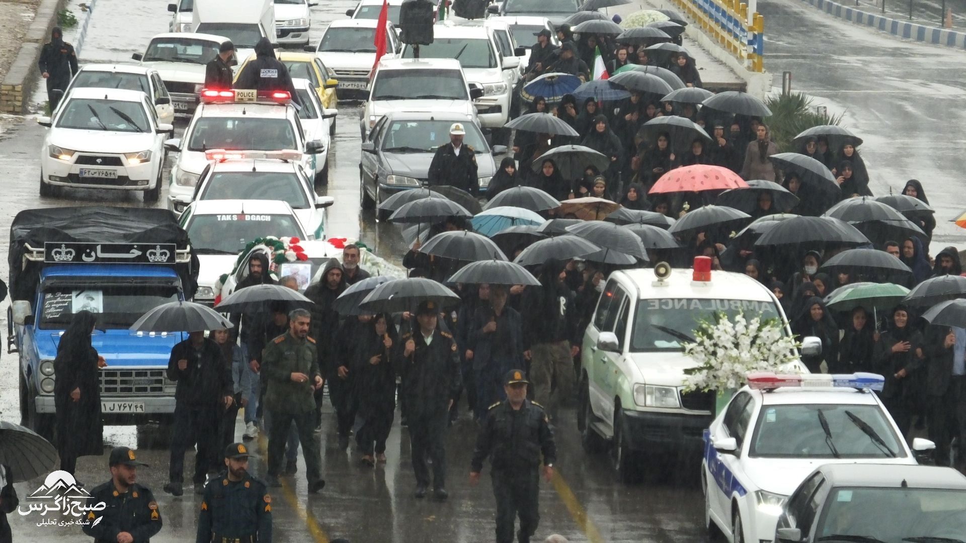 تشییع باشکوه شهید مدافع وطن صحنه‌ای ماندگار آفرید