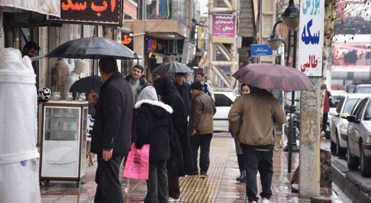 بارش باران، میهمان شنبه زمستانی یاسوج شد