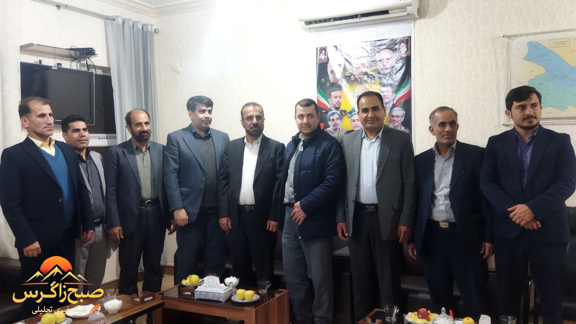 جدال ملکی در چرام و ورود مسئولان کشوری