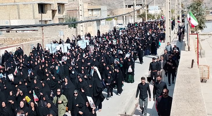 فریاد خشم چرامی‌ها بر سر آمریکا و اسرائیل