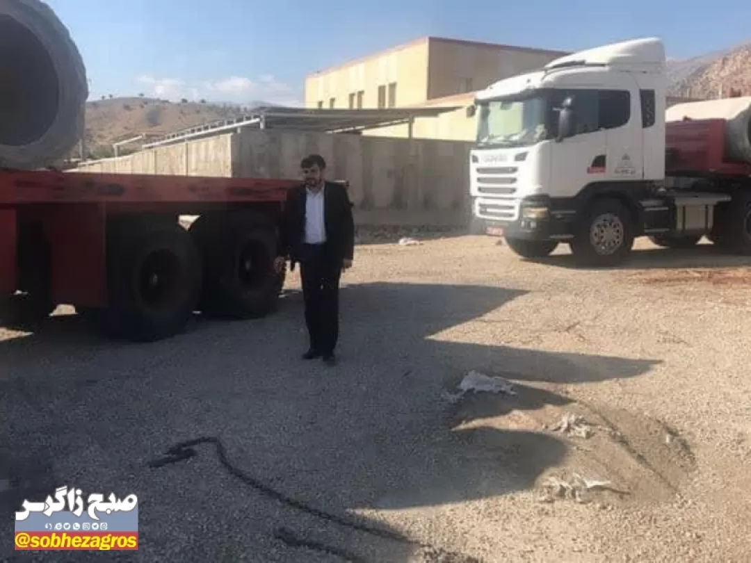 تأمین پل موقت برای راههای روستایی لنده