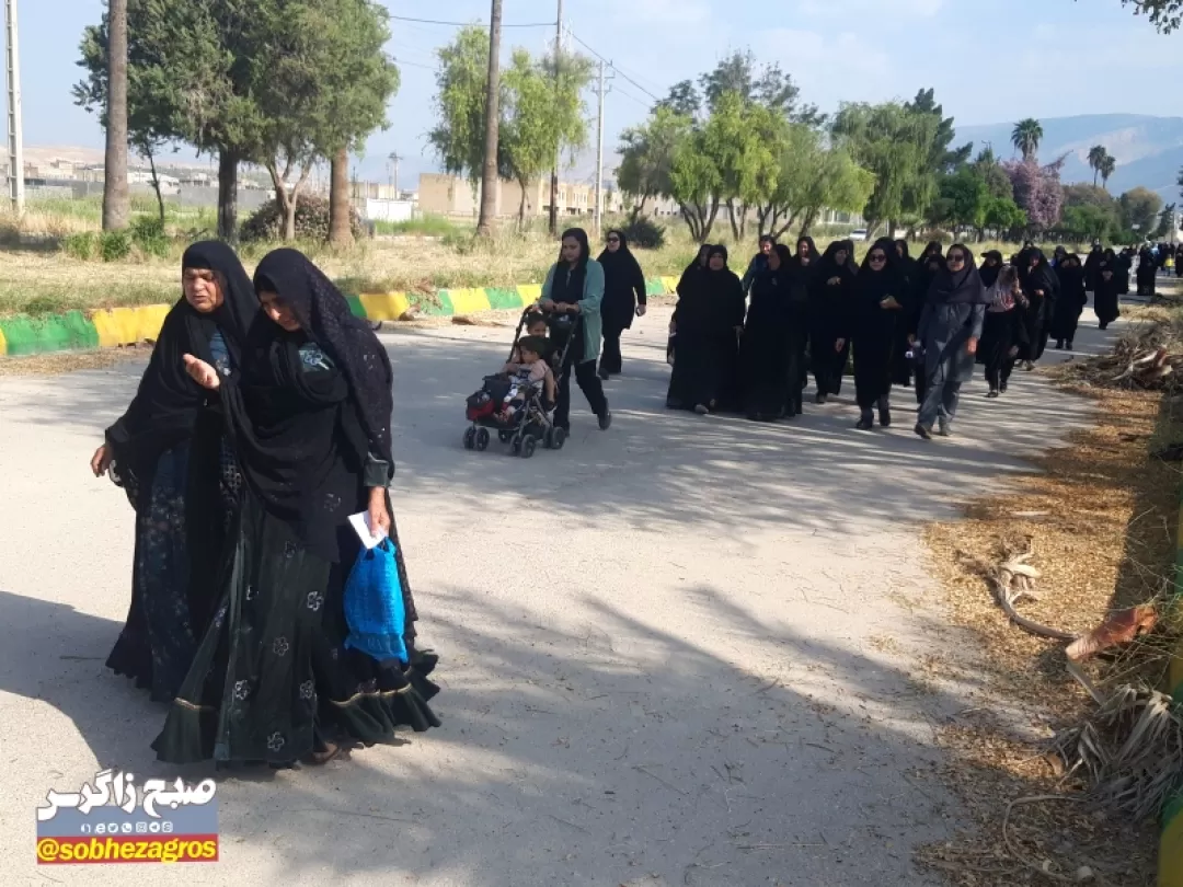 برگزاری همایش پیاده‌روی به یاد شهدا در چرام