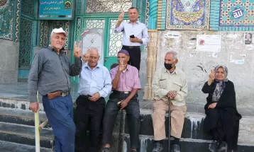 حماسه حضور گچسارانی‌ها پای صندوق‌های اخذ رأی
